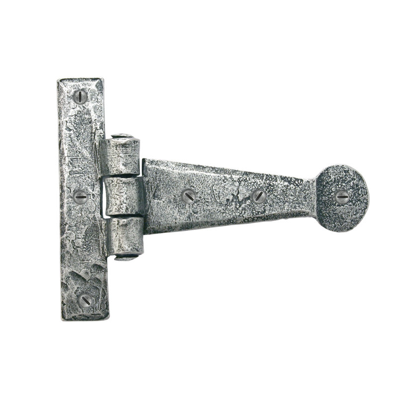 Penny End Door Accessory, 8cm H x 10.2cm W x 1.3cm D, Pewter Patina