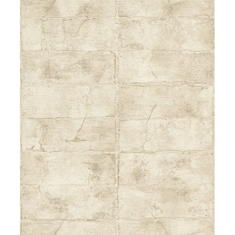 Rouleau de papier peint L 33 pi x l 20,9 po, Blanc cassé