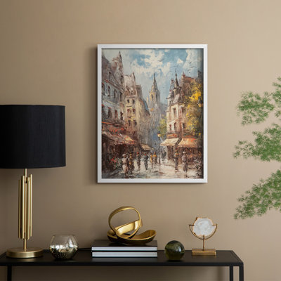 LANDSCAPES Series CCCLXXXVI Framed Print - Solid Wood