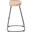 Adhitya Counter Stool with Metal Frame