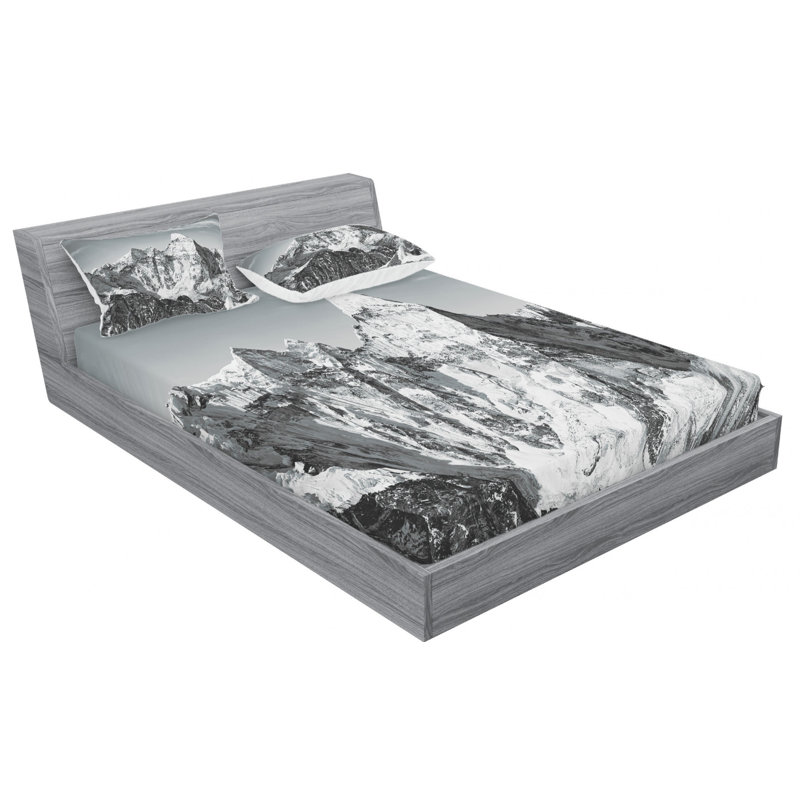Microfiber Sheet Set, Full Sheet Set with Fitted Sheet