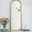 Miroir de plancher en bois 19 po x 56 po, miroir de maquillage complet pour salle de bain, salon, chambre à coucher