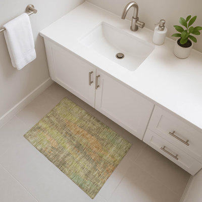 Premium Machine Washable Lampkins AMF1648 Abstract Rug