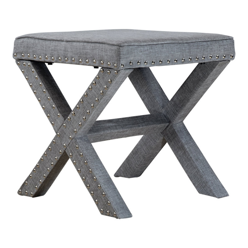Repose-pieds Anahi, Gris clair