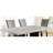 Perrinton 70"W Genuine Marble Top Dining Table