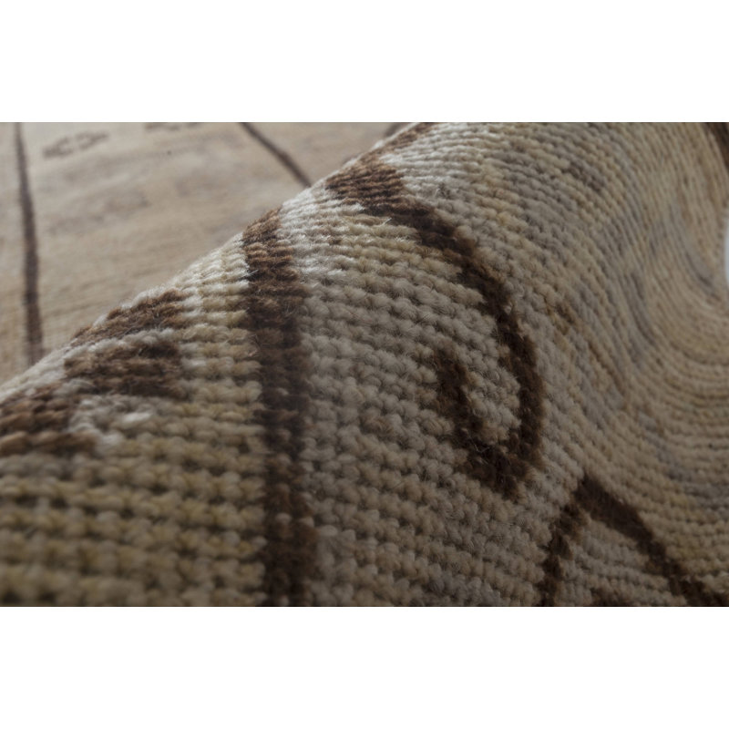 Modern One-of-a-Kind Runner 2'9" X 19'9" Hand Knotted Area Rug