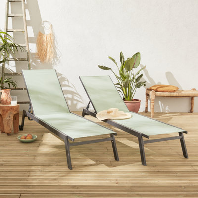 Alekper 168cm Long Reclining Chaise Lounge Set