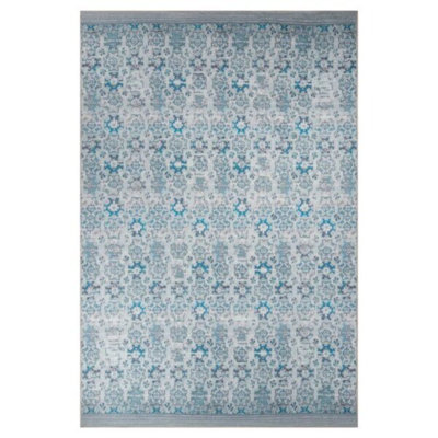 Premium 100% Polyester Area Rug, 6.9 x 10.2 ft | 1850 g/m², 0.2 in Pile Height | Recycled Poly Cotton Underside | Machine Washable at 30°C | Soft, Durable, Eco-Friendly Design for Modern Living Spaces
