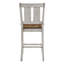 Tabouret court en bois massif de 23 po Siga (ensemble de 2)-1056264196