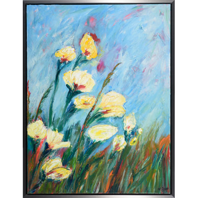 Petal Bloom I Painting by H. Scott