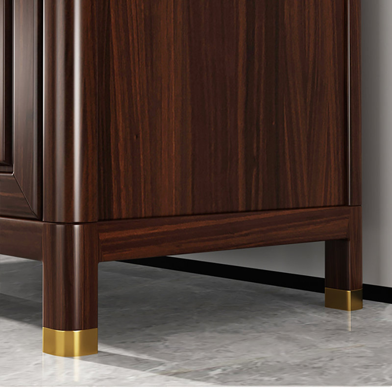 New Chinese Style Solid Wood Sideboard