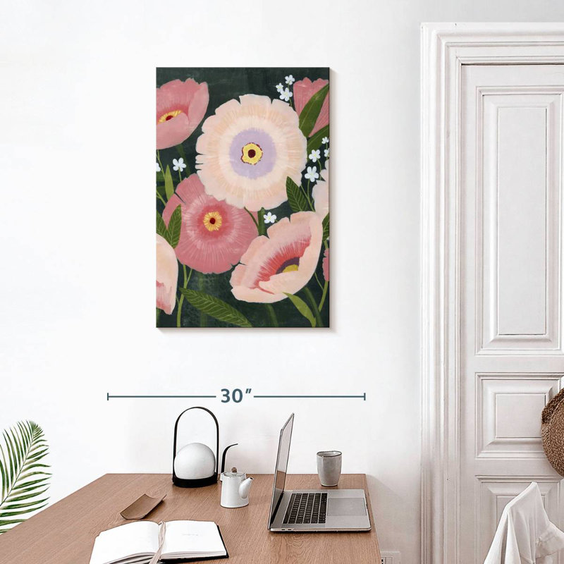 Harnek Nighttime Blooms I, H 30 po x l 20 po