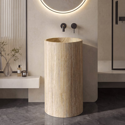 Lavabo de salle de bain 34 po