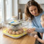 12 couveuses à œuf pour l'éclosion avec retournement automatique et humidification automatique, couveuse pour œufs de poule, contrôle de la température, bougeoir à œufs, idéal pour la ferme, l'école et le laboratoire
