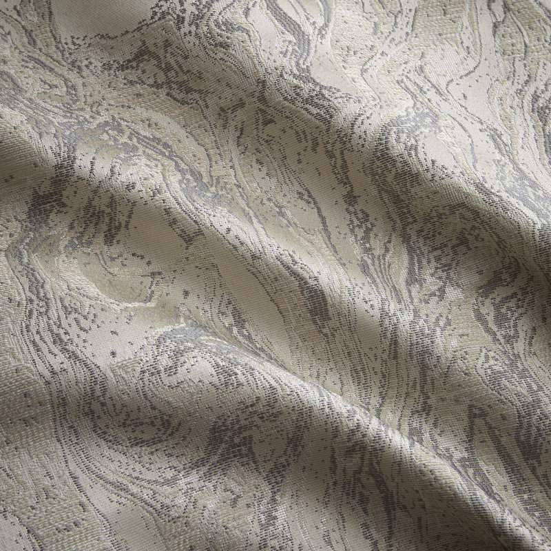 Marble Jacquard Polyester Abstract Duvet Cover Set, Double Bed (200 x 200 cm)