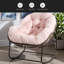Chaise berçante d'extérieur en rotin-466074223