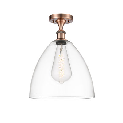 Plafonnier semi-encastré 1 lumière Germinia