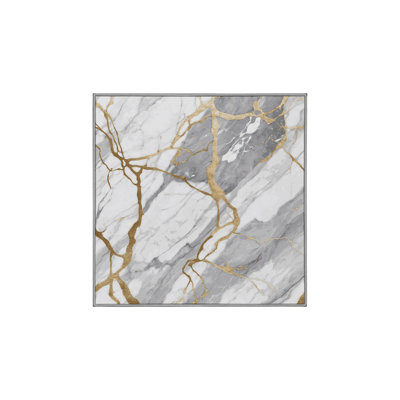 Machine Washable Gray Area Rug
