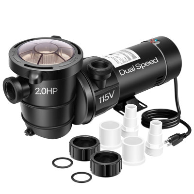 Stergis 2.0 HP Above Ground Swimming Pool Pump
