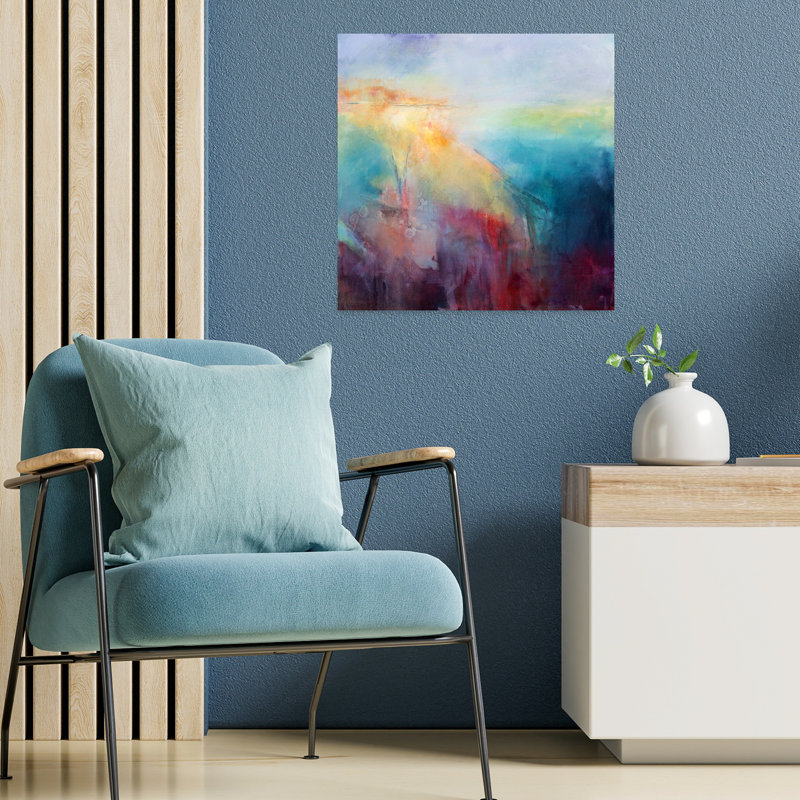 Luminous Energy, paysage contemporain contemporain, art naturel, H 18 po x l 18 po