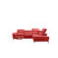 Manhattan Genuine Leather Reclining Corner Sofa-1770000621-1770000620