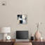 Toile «Blue Undertone I» par Art Remedy, cadre noir-112572047-112572049-113473165