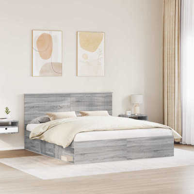 Solid Wood Bed