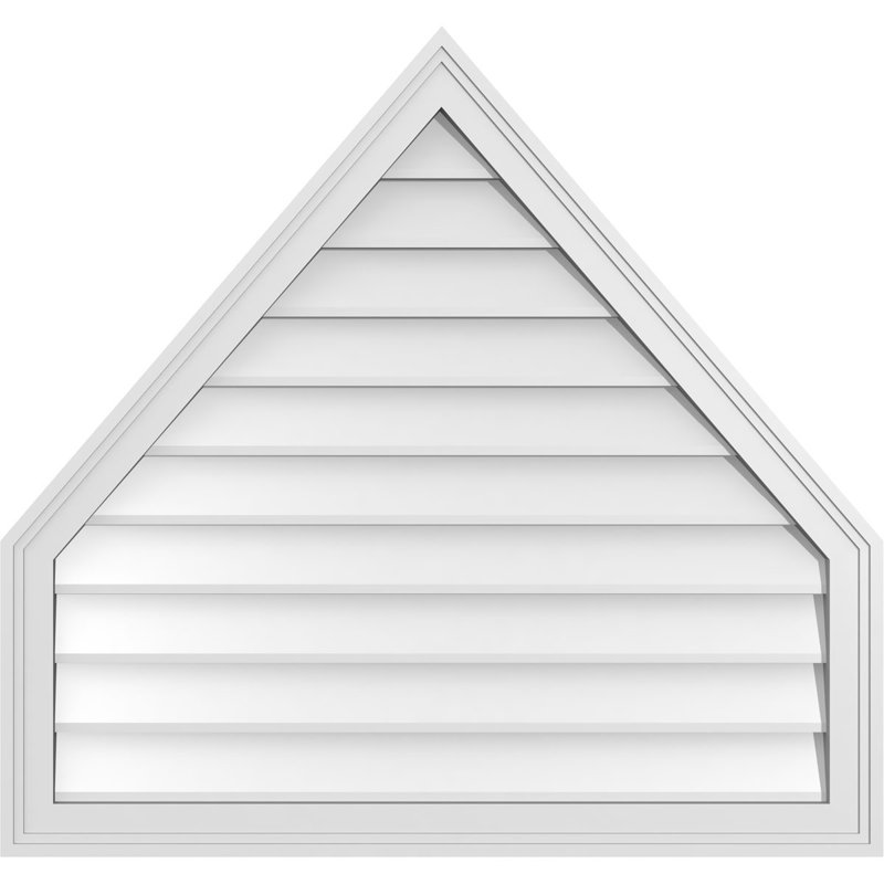 Évent en paille non-fonctionnel Signature, H 32 po x l 34 po x P 1,5 po