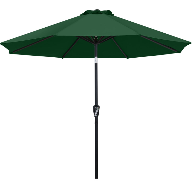 Parasol Cutts Market, Vert forêt, 9'
