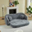 Canapés convertibles à compression, fauteuil inclinable 86 po Chenille
