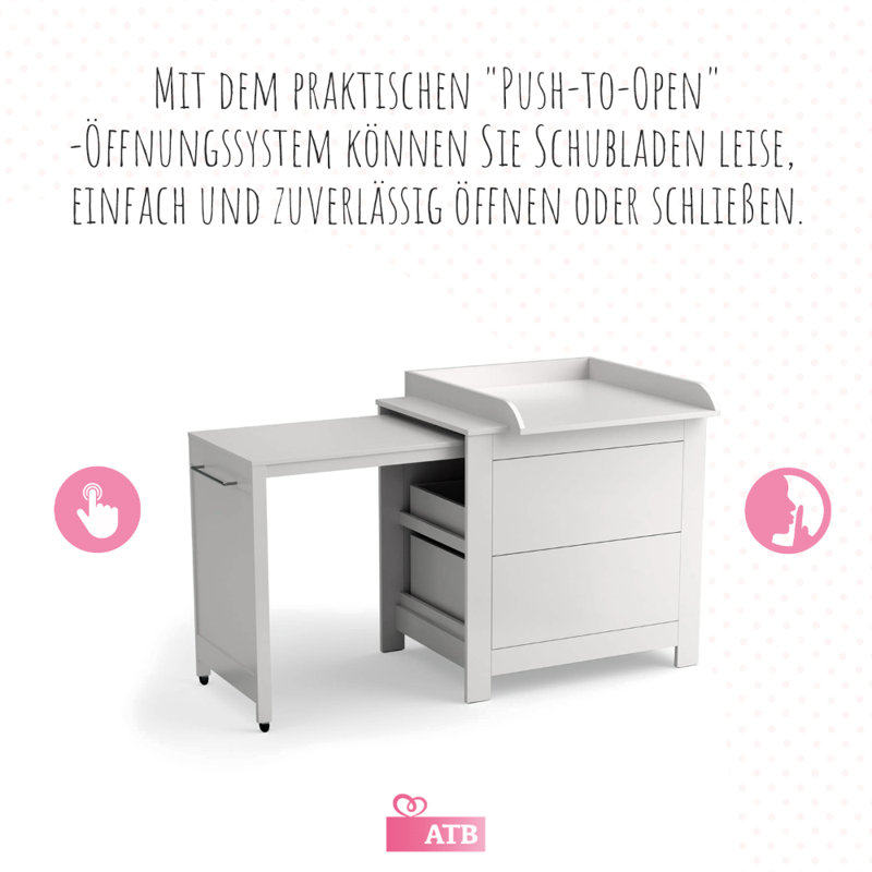 Woodmore Changing Table with Bath