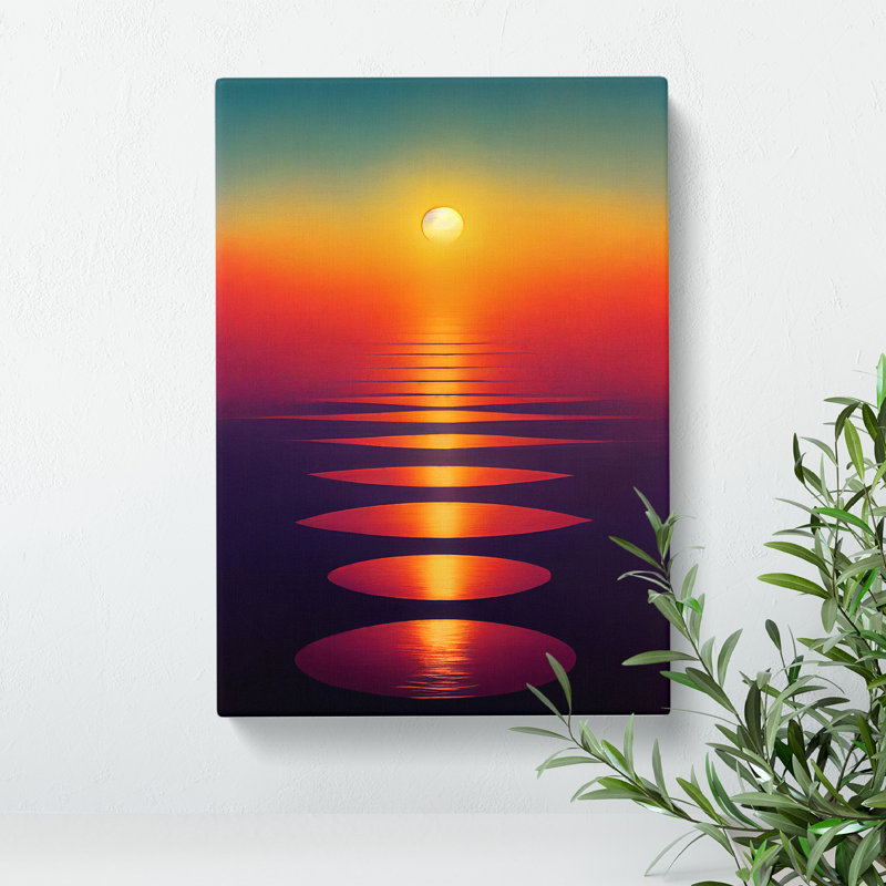 Epic Sunset View - Wrapped Canvas, 50cm H x 35cm W x 3cm D