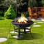 Noelia Round Wood Burning Smokeless Fire Pit