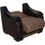 Fauteuil rembourré 38 po Vandora 