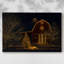 Night of Honeyed Village-Premium Gallery Wrapped Canvas-242820667