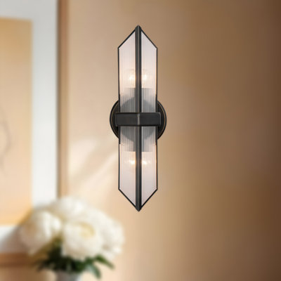 Applique murale pour salle de bain 2 lumières Cairo