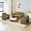 Chaise de loisir rembourrée à assise large-209247174
