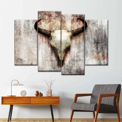 Impression d'art sur toile Bull Bull