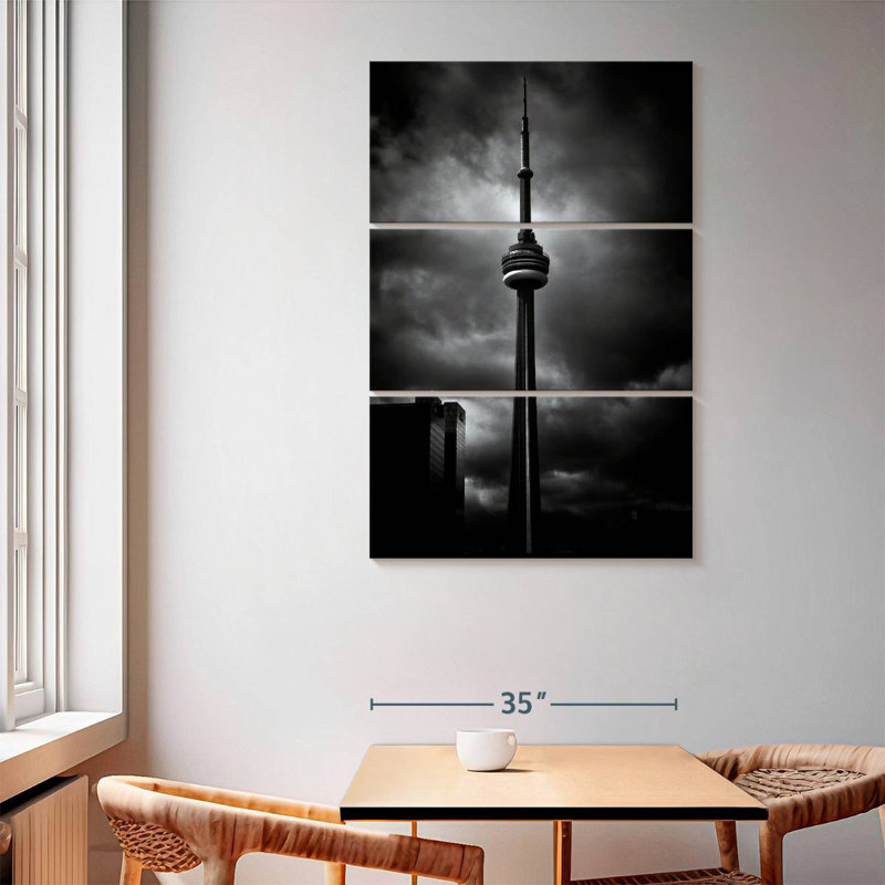 Tour CN, Toronto, Canada, H 65 po x l 42 po