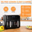 Nyxi 9L Dual Air Fryer Air Fryer