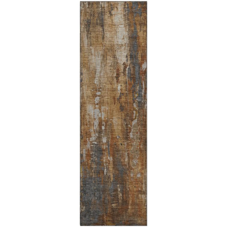 Premium Machine Washable Strinko AMF1683 Modern Rug