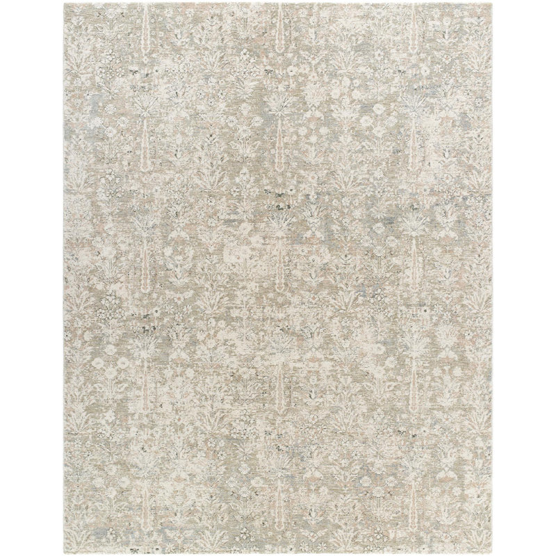 Arghira Traditional Machine Woven Area Rug, Rectangle 7'10" x 10'2"