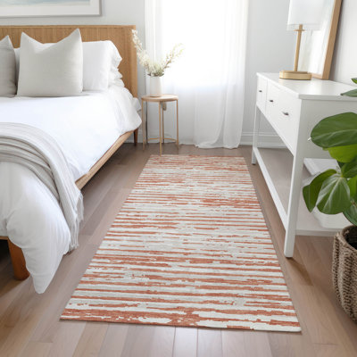 Malek Indoor/Outdoor Area Rug with Non-Slip Backing