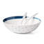 Blue Bay Melamine Salad Bowl with Servers
