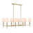 Uttermost Arques 8 Light Linear Chandelier