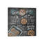Chocolate Chip Cookies Recipe - Print on Canvas-619815593-619815594