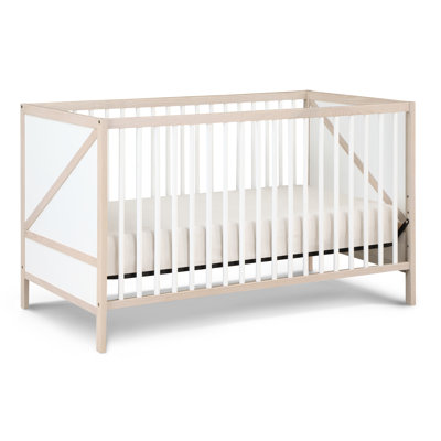 Pixie Zen 3In1 Crib In Washed Natural/White