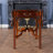 Solid Wood End Table with Storage