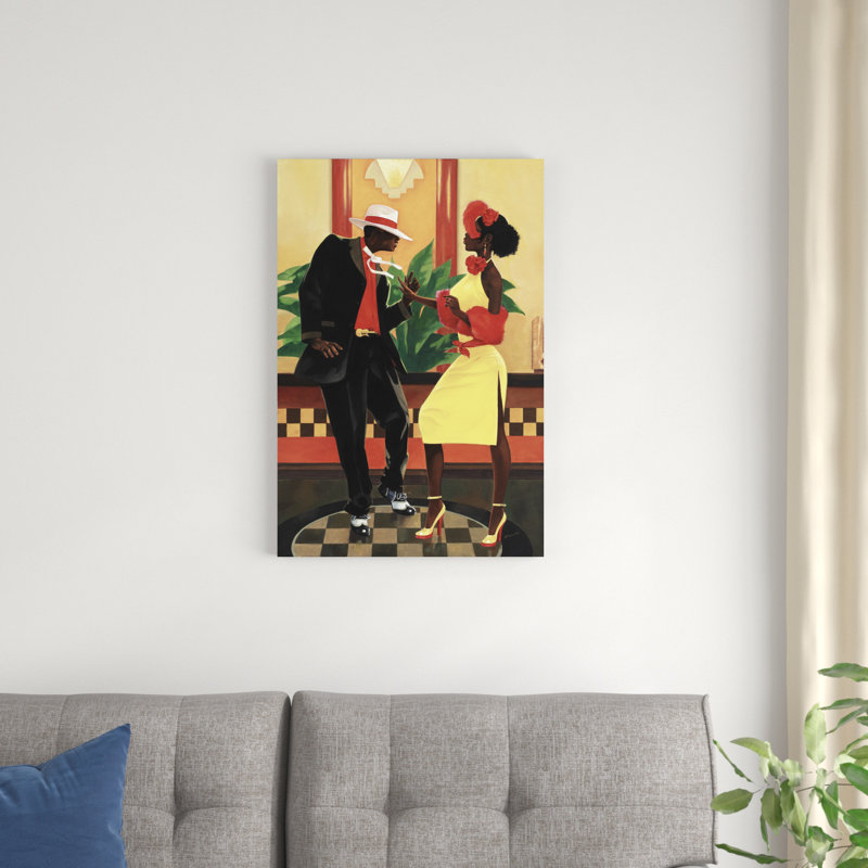 Night Out II, H 30 po x l 20 po x P 1,25 po