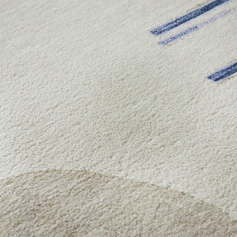 Premium Machine Washable Cordeiro AMF1694 Geometric Rug, Rectangle 2'6" x 3'10"